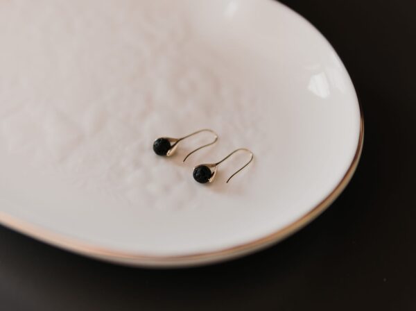 14K Gold Plated Diffuser Earrings - Drop - Image 3