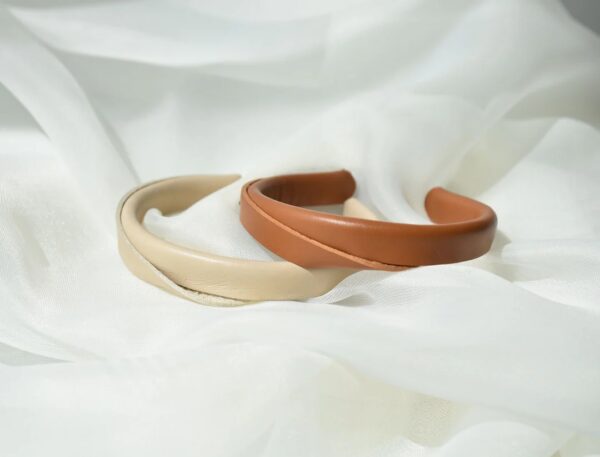 Handmade Leather Bracelet - Image 2