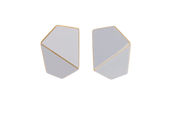 Folded Wide Earrings - Image 8