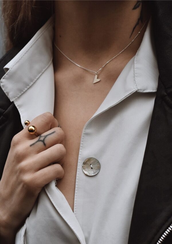 Love Necklace - Silver - Image 2