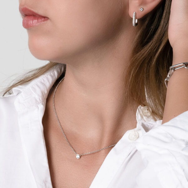 Illumi Choker - Rose Gold and Silver - Image 2