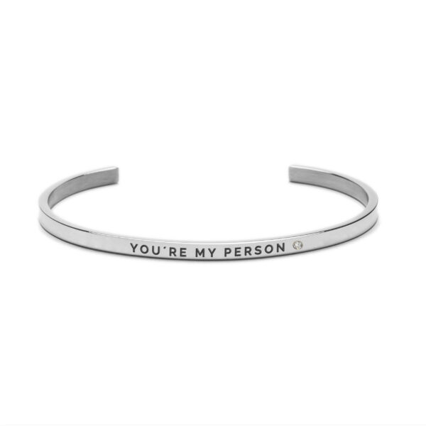 Armband - Du bist meine Person – Bild 3