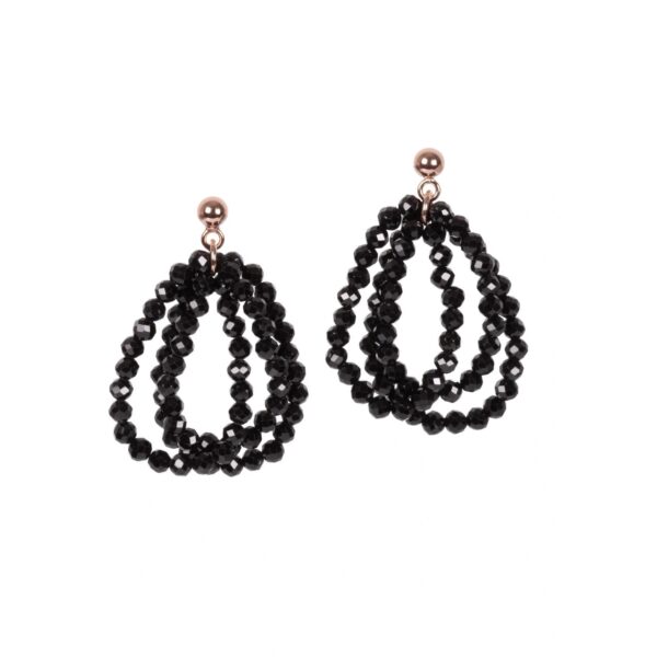 Cherie Boho S Earrings - Rose Gold and Silver - Image 2