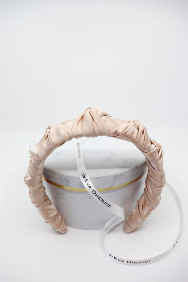 Mulberry Silk Knotted Headband Jenna - Image 3