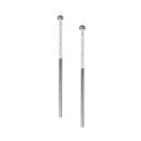 Dots Feste Ohrringe - Rose Gold und Silber