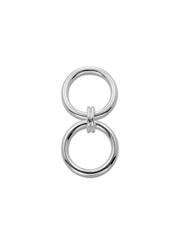 Double Ring - Silver - Image 3