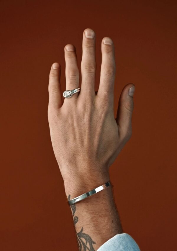 Double Ring - Silver - Image 5