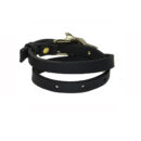 Wolf Lederarmband - Gold
