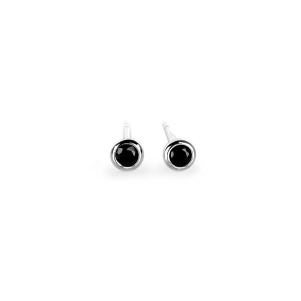 Illumi Stud Earrings - Rose Gold and Silver - Image 4