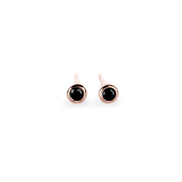 Illumi Stud Earrings - Rose Gold and Silver - Image 5