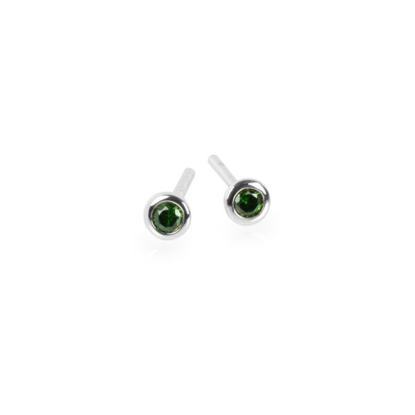 Illumi Stud Earrings - Rose Gold and Silver - Image 7