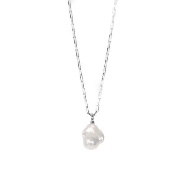 Mother-Pearl Drop Necklace - Image 2