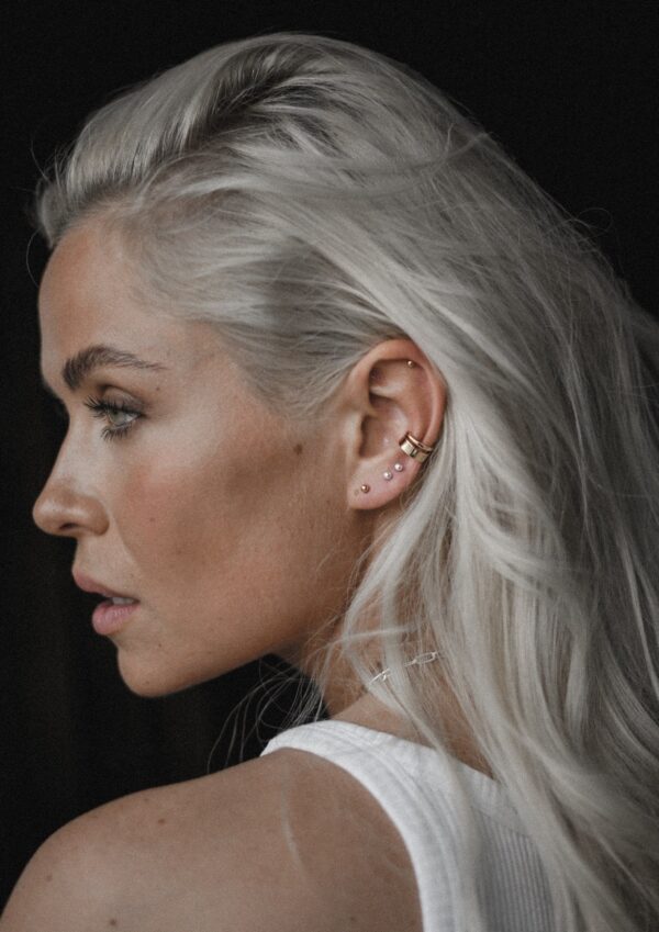 Pin Up Earrings - Silver - Image 4