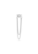 Revolve Ear Cuff - Silver