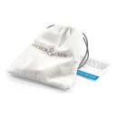 Edward Silber und Seil SKINNY Armband - Marineblau